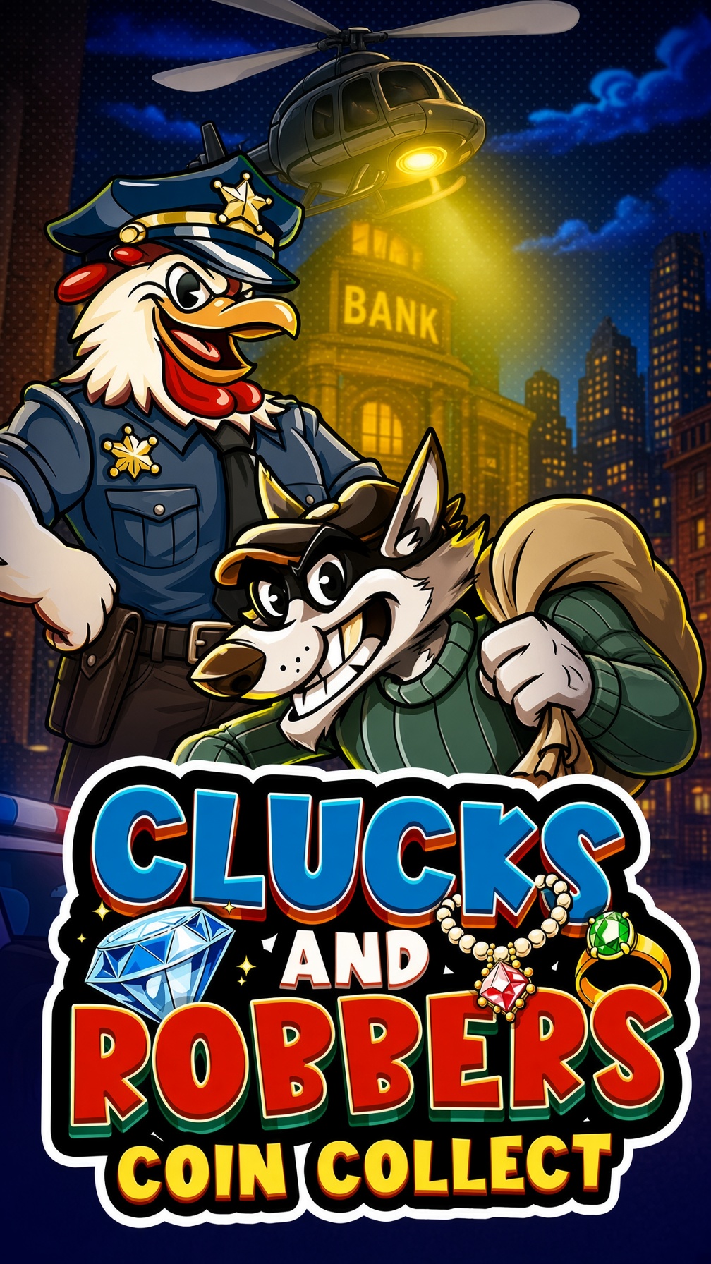 Podgląd strony partnerskiej Clucks and robbers